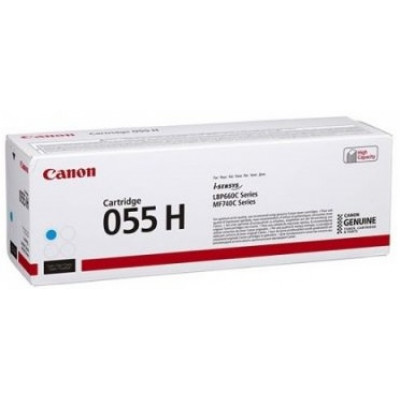 Картридж лазерный Canon 055 H C 3019C002 голубой (5900стр.) для Canon LBP663Cdw/LBP664Cx/MF746Cx/MF742Cdw/MF744Cdw