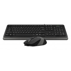 Клавиатура + мышь A4Tech Fstyler F1010 клав:черный/серый мышь:черный/серый USB Multimedia