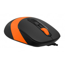 Клавиатура + мышь A4Tech Fstyler F1010 клав:черный/оранжевый мышь:черный/оранжевый USB Multimedia
