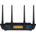 Роутер беспроводной Asus RT-AX58U AX3000 10/100/1000BASE-TX черный
