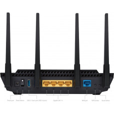 Роутер беспроводной Asus RT-AX58U AX3000 10/100/1000BASE-TX черный