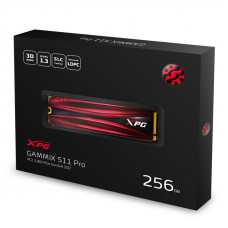 Накопитель SSD A-Data PCI-E x4 256Gb AGAMMIXS11P-256GT-C S11 Pro M.2 2280
