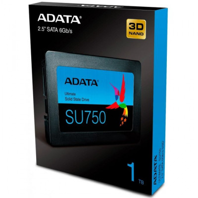 Накопитель SSD A-Data SATA III 1Tb ASU750SS-1TT-C SU750 2.5"