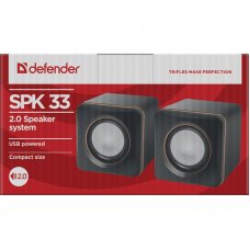 Defender#1 Акустическая 2.0 система SPK 33 5 Вт, питание от USB