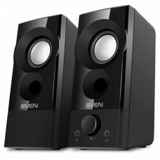 Колонки Sven 357 2.0 черный 6Вт портативные