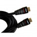 Кабель HDMI 19M/M ver. 2.0 черные коннекторы, 3m VCOM <CG526S-B-3M> Blister