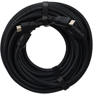 Кабель HDMI-19M --- HDMI-19M ver 2.0+3D/Ethernet,2 фильтра 15m Telecom <TCG200F-15M>