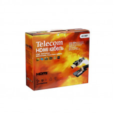 Кабель HDMI-19M --- HDMI-19M ver 2.0+3D/Ethernet,2 фильтра 15m Telecom <TCG200F-15M width=