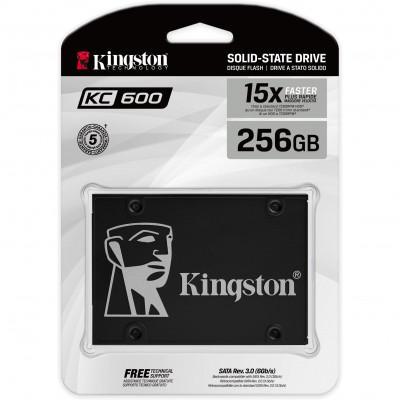 Накопитель SSD Kingston SATA III 256Gb SKC600/256G KC600 2.5"