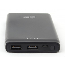 Мобильный аккумулятор Cactus CS-PBFSFT-10000 10000mAh 2.1A 2xUSB черный