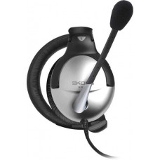 Наушники с микрофоном Koss SB45-USB черный/серебристый 2.4м мониторные оголовье (15116464)