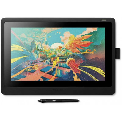 Графический планшет Wacom Cintiq DTK1660K0B LED USB черный