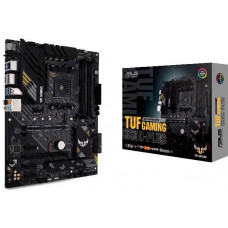 Материнская плата Asus TUF GAMING B550-PLUS Soc-AM4 AMD B550 4xDDR4 ATX AC`97 8ch(7.1) 2.5Gg RAID+HDMI+DP