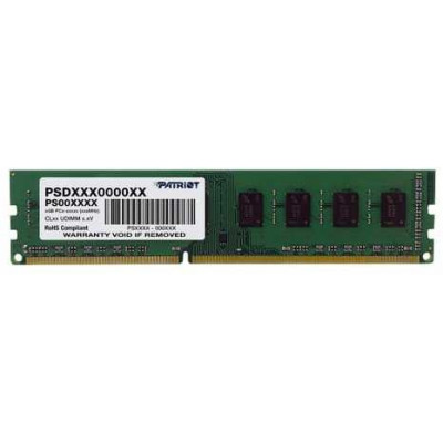 Память DDR3L 4Gb 1600MHz Patriot PSD34G1600L81 Signature RTL PC3-12800 CL11 DIMM 240-pin 1.35В single rank
