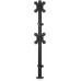 Кронштейн для мониторов ЖК Buro M063 черный 17"-27" макс.8кг крепление к столешнице поворот и наклон