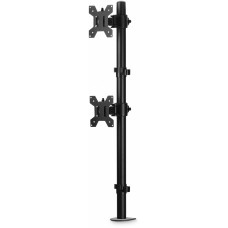 Кронштейн для мониторов ЖК Buro M063 черный 17"-27" макс.8кг крепление к столешнице поворот и наклон