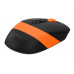 Мышь A4Tech Fstyler FG10S черный/оранжевый оптическая (2000dpi) silent беспроводная USB (4but)
