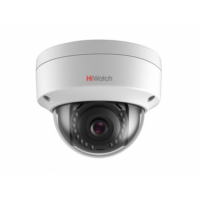 Видеокамера IP HiWatch DS-I402(B) 4-4мм цветная корп.:белый