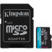 Флеш карта microSDXC 512Gb Class10 Kingston SDCG3/512GB Canvas Go! Plus + adapter
