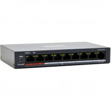 Коммутатор HiWatch DS-S908P(B) 9x100Mb 8PoE 60W неуправляемый
