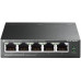 Коммутатор TP-Link TL-SF1005LP (L2) 5x100Мбит/с 4PoE 41W неуправляемый