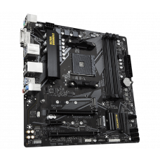 Материнская плата Gigabyte B550M DS3H Soc-AM4 AMD B550 4xDDR4 mATX AC`97 8ch(7.1) GbLAN RAID+DVI+HDMI