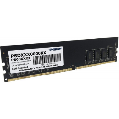 Память DDR4 16Gb 2666MHz Patriot PSD416G266681 Signature RTL PC4-21300 CL19 DIMM 288-pin 1.2В single rank