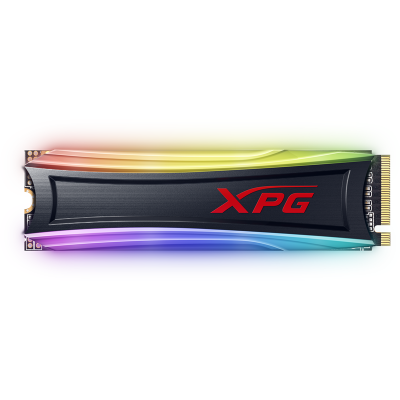 Накопитель SSD A-Data PCI-E x4 1Tb AS40G-1TT-C S40G RGB M.2 2280