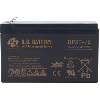 Батарея для ИБП BB BPS 7-12 12В 7Ач