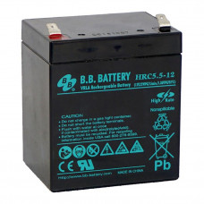 Аккумулятор B.B.battery HRC 5.5-12 12В 5Ач