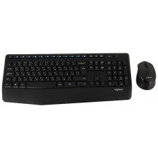 Клавиатура + мышь Logitech MK345 клав:черный мышь:черный USB 2.0 беспроводная Multimedia