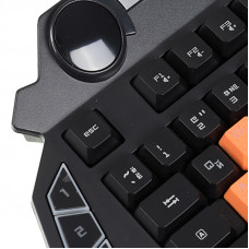 Клавиатура A4 Bloody B314 черный USB Multimedia for gamer LED (подставка для запястий)