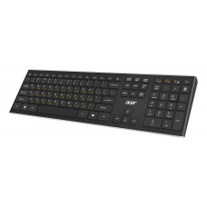 Клавиатура Acer OKR010 черный USB беспроводная slim Multimedia