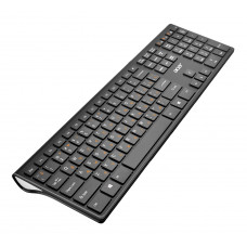 Клавиатура Acer OKR020 черный USB беспроводная slim Multimedia