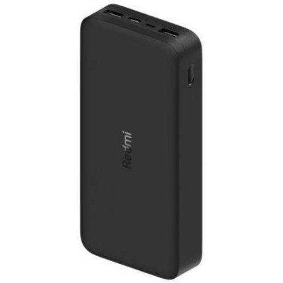 Мобильный аккумулятор Xiaomi Redmi Power Bank PB200LZM 20000mAh 2.4A QC 2xUSB черный (VXN4304GL)