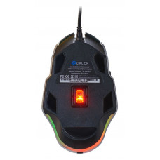 Мышь Оклик 915G HELLWISH V2 черный/серый оптическая (2400dpi) USB (6but)