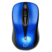 Мышь Оклик 675MW черный/синий оптическая (800dpi) беспроводная USB для ноутбука (3but)