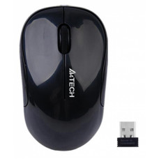 Мышь A4Tech V-Track G3-300N черный оптическая (1200dpi) беспроводная USB для ноутбука (3but)