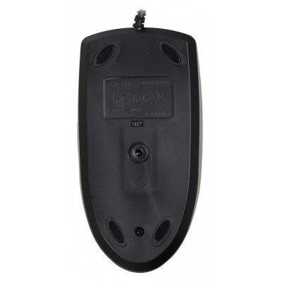 Мышь A4Tech OP-620D черный оптическая (1000dpi) USB (4but)