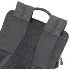 Рюкзак для ноутбука 13.3" Riva 8825 черный полиуретан/полиэстер