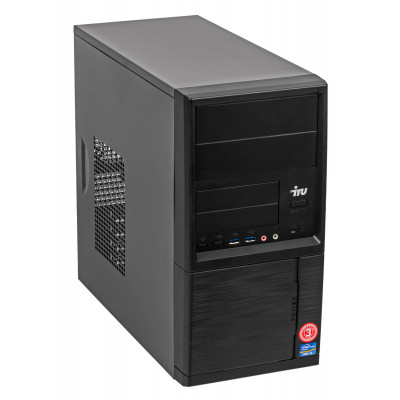 ПК IRU Office 312 MT PG G5420 (3.8)/8Gb/SSD240Gb/UHDG 610/Free DOS/GbitEth/400W/черный