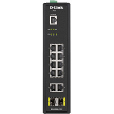 Коммутатор D-Link DIS-200G-12S/A1A 10x1Гбит/с 2SFP управляемый