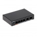 Коммутатор Dahua DH-PFS3006-4GT-60 (L2) 4x100Мбит/с 3PoE+ 1PoE++ 60W неуправляемый