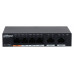 Коммутатор Dahua DH-PFS3006-4GT-60 (L2) 4x100Мбит/с 3PoE+ 1PoE++ 60W неуправляемый