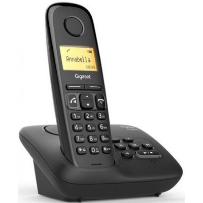 Р/Телефон Dect Gigaset A270A AM RUS черный автооветчик АОН