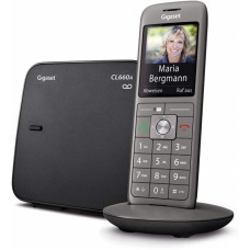 Р/Телефон Dect Gigaset CL660A SYS RUS черный автооветчик АОН