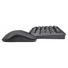 Клавиатура + мышь Оклик 270M клав:черный мышь:черный USB беспроводная