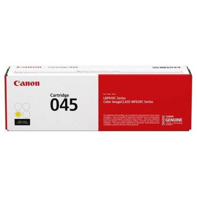 Картридж лазерный Canon 045 Y 1239C002 желтый (1300стр.) для Canon i-SENSYS MF630