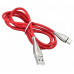 Кабель Digma TYPE-C-1.2M-BRAIDED-R USB (m)-USB Type-C (m) 1.2м красный