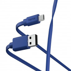 Кабель Hama 00187226 microUSB (m) USB A(m) 1м синий